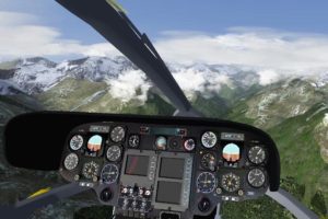 Screenshot Cockpit Hubschrauber