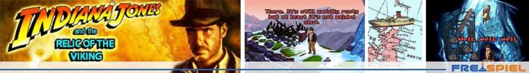 Indiana Jones and the Relic of the Viking - kostenloses Fangame in original Pixelgrafik zur Kult-Adventure-Serie